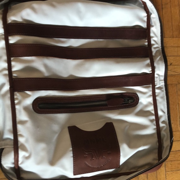 Genuine leather organizer bag - Picture 4 of 11